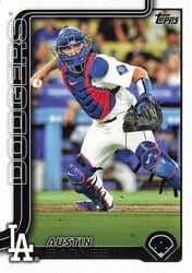 2025 Topps Base Set Austin Barnes #353 card