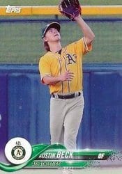 2018 Topps Pro Debut Base Set Austin Beck #89b card