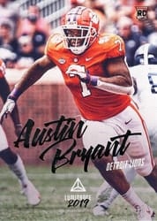 2019 Panini Luminance Base Set Austin Bryant #115 card