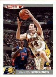 2004-05 Topps Total Base Set Austin Croshere #61 card