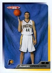 2005-06 Topps Total Base Set Austin Croshere #328 card