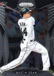 2019 Panini Prizm Base Set Austin Dean #275 card