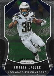 2019 Panini Prizm Base Set Austin Ekeler #222 card