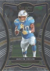 2019 Panini Select Base Set Austin Ekeler #107 card