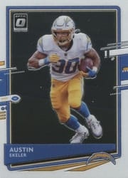 2020 Donruss Optic Base Set Austin Ekeler #54 card