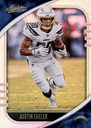 2020 Panini Absolute Base Set Austin Ekeler #17 card