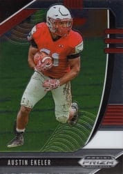 2020 Panini Prizm Draft Picks Base Set Austin Ekeler #8 card