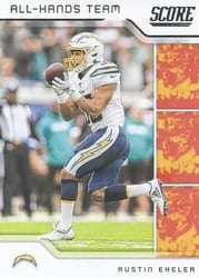 2020 Score All Hands Team Austin Ekeler #AHT-AE card