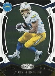 2021 Panini Certified Base Set Austin Ekeler #50 card