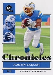 2021 Panini Chronicles Base Set Austin Ekeler #69 card