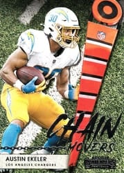 2021 Panini Contenders Chain Movers Austin Ekeler #CM-AEK card