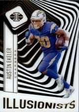 2021 Panini Illusions Illusionists Autographs Austin Ekeler #ILL-1 card