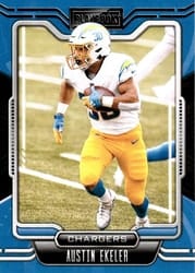 2021 Panini Playbook Base Set Austin Ekeler #67 card
