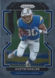 2021 Panini Prizm Base Set Austin Ekeler #170 card