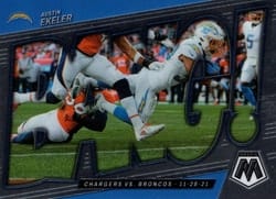 2022 Panini Mosaic Bang! Austin Ekeler #B-7 card