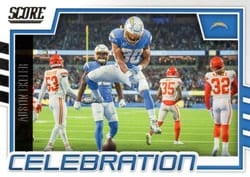 2022 Score Celebration Austin Ekeler #C-AE card