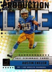 2023 Donruss Production Line Austin Ekeler #PDL-15 card