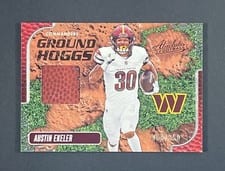 2024 Panini Absolute Ground Hoggs Materials Austin Ekeler #GHM-AER card