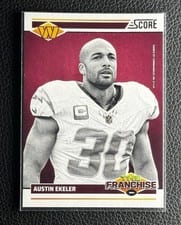 2024 Score The Franchise Austin Ekeler #32 card