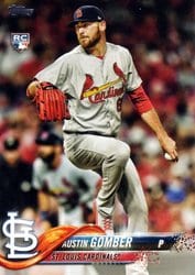 2018 Topps Update Base Set Austin Gomber #US266 card