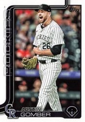 2025 Topps Base Set Austin Gomber #640 card