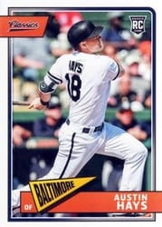 2018 Panini Chronicles Classics Austin Hays #28 card