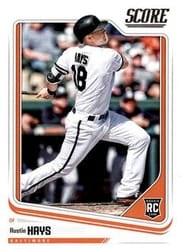 2018 Panini Chronicles Score Austin Hays #2 card