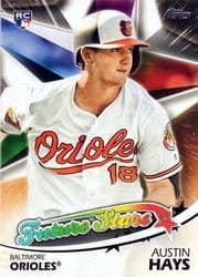 2018 Topps Future Stars Austin Hays #FS-13 card