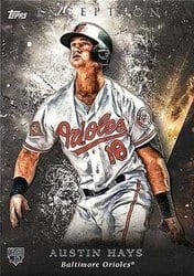 2018 Topps Inception Base Set Austin Hays #48 card