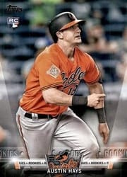 2018 Topps Topps Salute (Series Two) Austin Hays #S-65 card