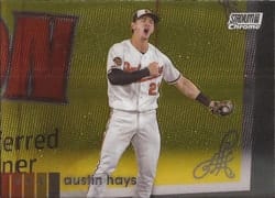 2020 Stadium Club Chrome Base Set Austin Hays #239 card