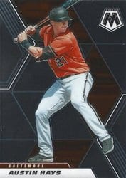 2021 Panini Mosaic Base Set Austin Hays #71 card