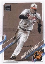 2021 Topps Base Set Austin Hays #255 card