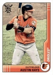 2021 Topps Big League Base Set Austin Hays #46 card