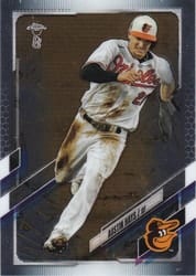 2021 Topps Chrome Ben Baller Edition Base Set Austin Hays #143 card