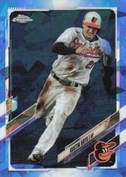 2021 Topps Chrome Sapphire Edition Base Set Austin Hays #255 card