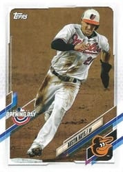 2021 Topps Opening Day Base Set Austin Hays #217 card