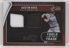 2022 Panini Absolute Tools of the Trade 2 Swatch Austin Hays #TTT2-AH card