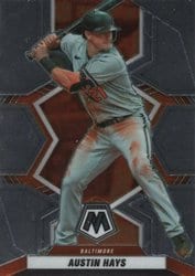 2022 Panini Mosaic Base Set Austin Hays #25 card