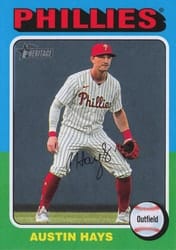 2024 Topps Heritage Base Set Austin Hays #526 card