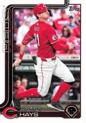 2025 Topps Base Set Austin Hays #613 card