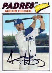2018 Topps Archives Base Set Austin Hedges #170 card