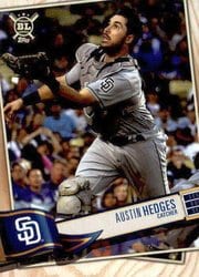 2019 Topps Big League Base Set Austin Hedges #3 card