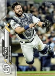 2020 Topps Base Set Austin Hedges #320 card