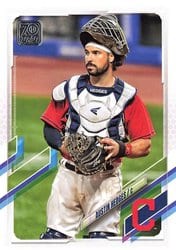 2021 Topps Base Set Austin Hedges #572 card