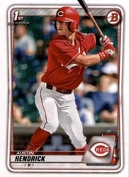 2020 Bowman Draft Base Set Austin Hendrick #BD-34 card