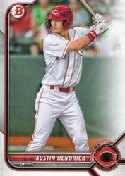 2022 Bowman Draft Base Set Austin Hendrick #BD-61 card