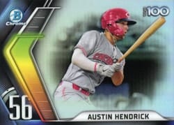 2022 Bowman Scouts' Top 100 Austin Hendrick #BTP-56 card