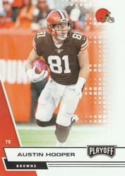 2020 Panini Playoff Base Set Austin Hooper #40 card