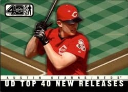2002 Upper Deck 40-Man Base Set Austin Kearns #1044 card